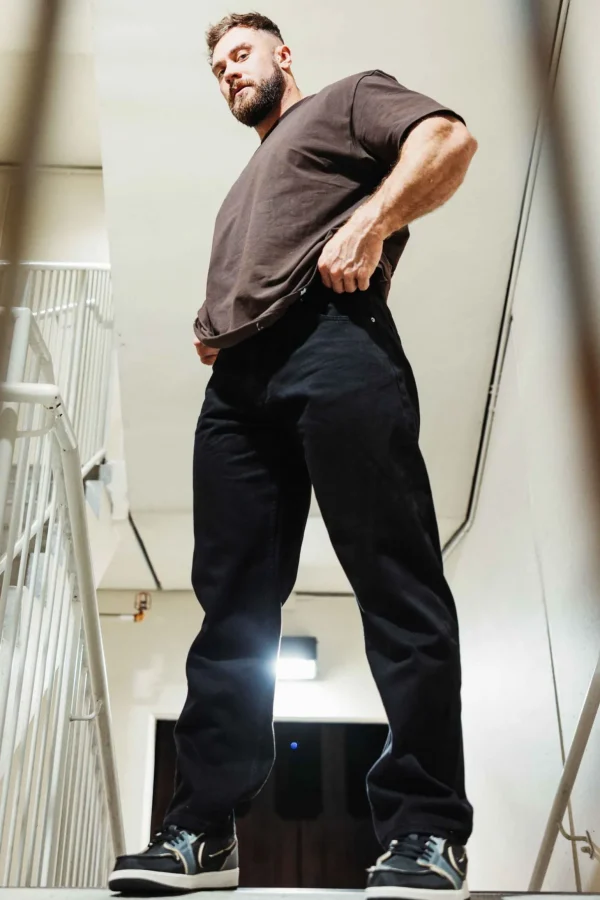 Youngla Pants & Jeans<609-Baggy Jeans