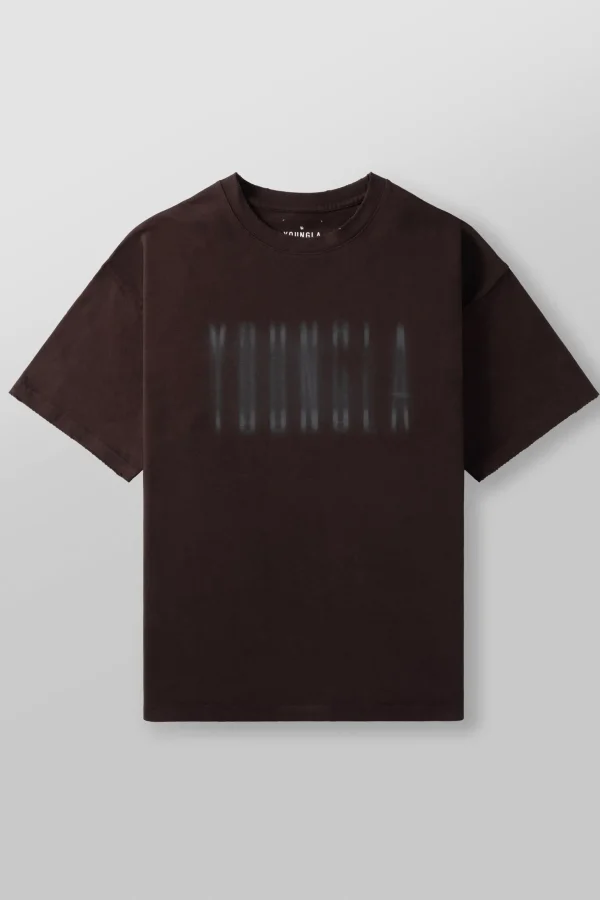 Youngla Shirts<4075-Blurry Heavyweight Tee