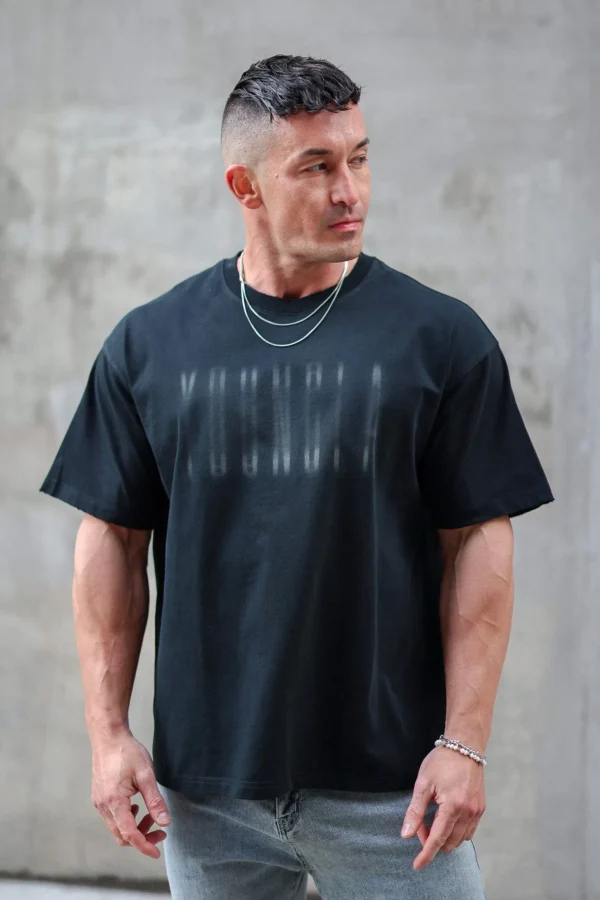 Youngla Shirts<4075-Blurry Heavyweight Tee