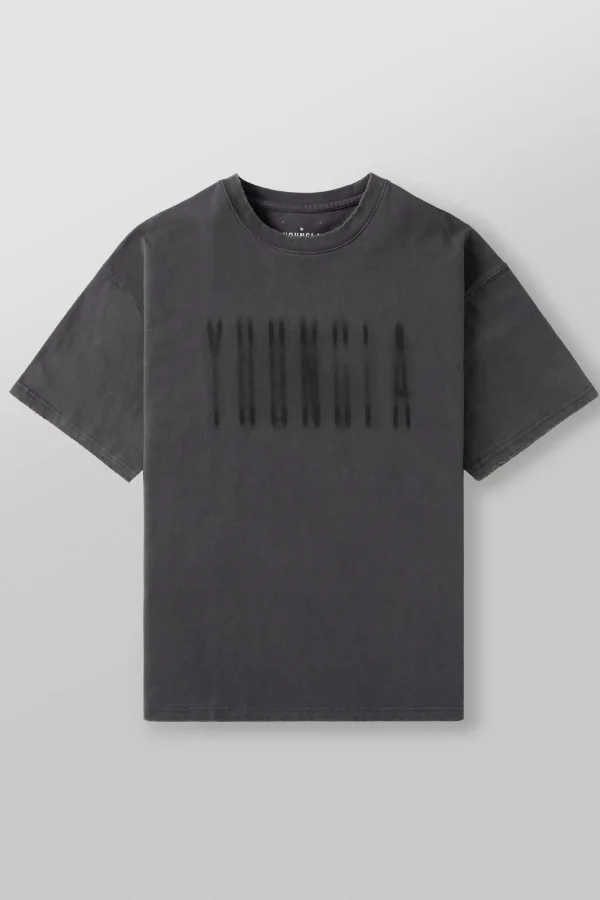 Youngla Shirts<4075-Blurry Heavyweight Tee