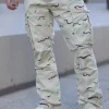 Youngla Pants & Jeans<602-Camo Tactical Cargos