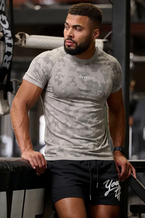 Youngla Shirts<437 Digital Compression Tees