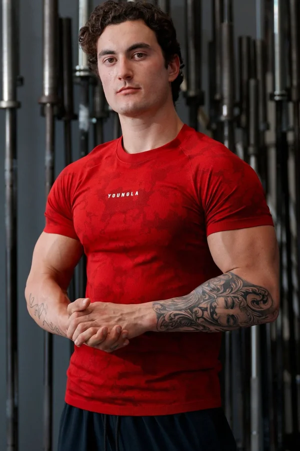 Youngla Shirts<437 Digital Compression Tees