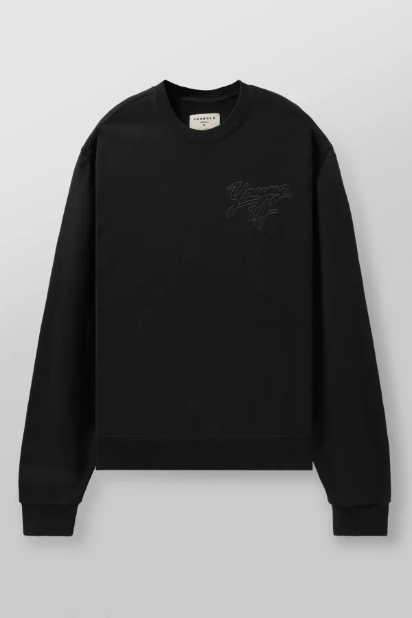 Youngla Outerwear<5092-Effortless Sets-Crewnecks