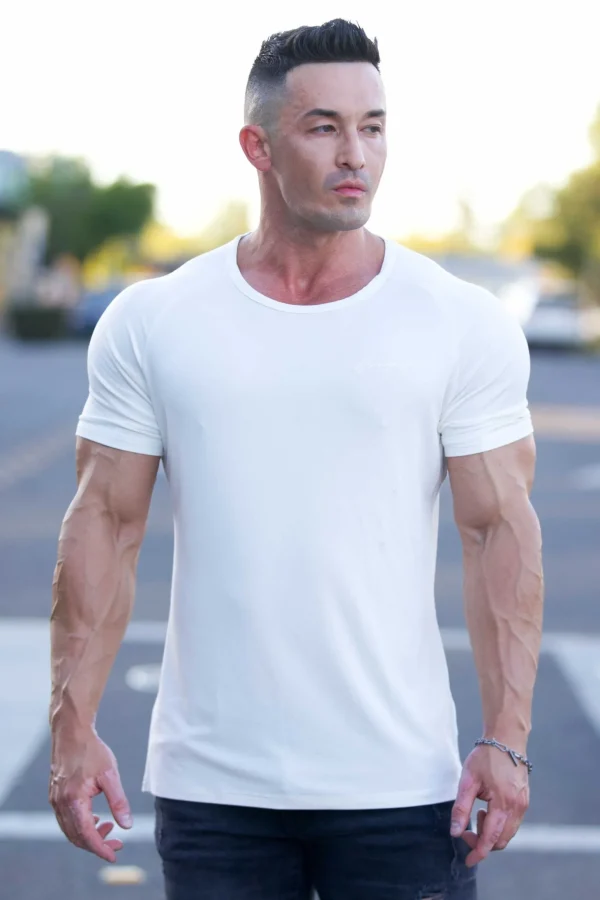 Youngla Shirts<422 Fitted Delt Tee