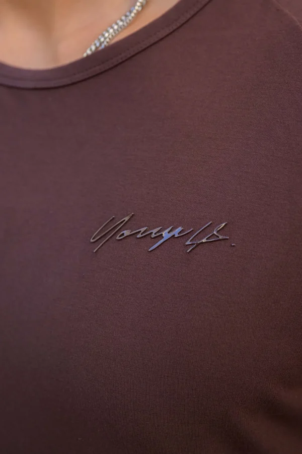 Youngla Shirts<422 Fitted Delt Tee