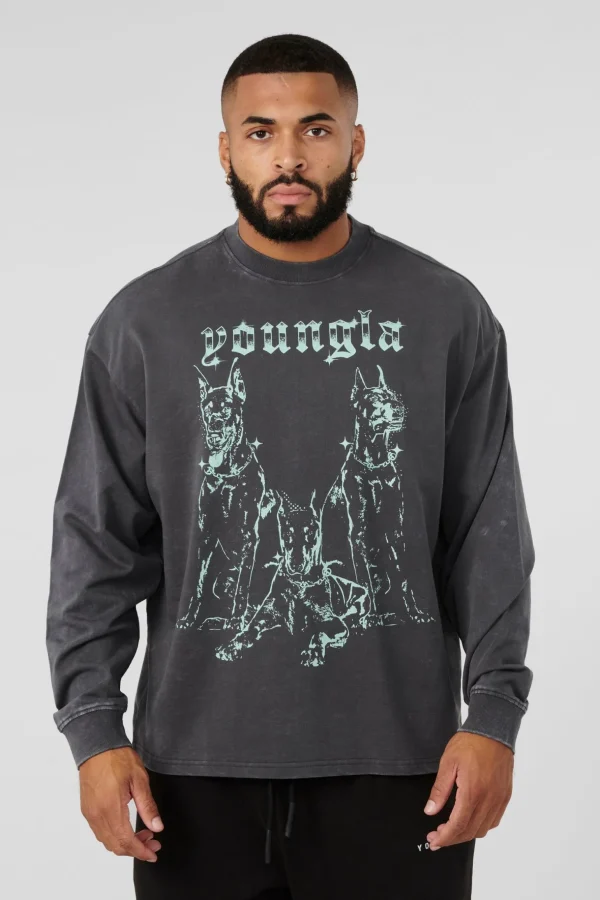 Youngla Shirts<804 For All The Dogs Longsleeves