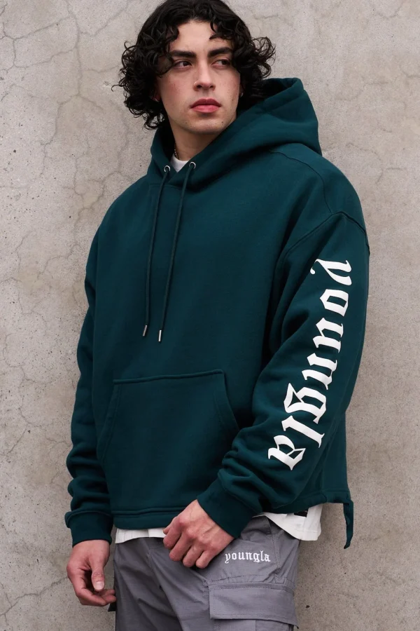 Youngla Outerwear<5093-Freeflow Hoodies