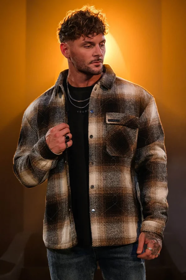 high_profile_flannel_jac_1.webp Youngla Outerwear<556 High Profile Flannel Jacket