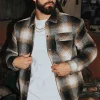 high_profile_flannel_jac_3.webp Youngla Outerwear<556 High Profile Flannel Jacket