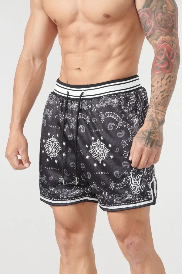 infamous_bandana_shorts_9.webp Youngla Shorts<132 Infamous Bandana Shorts
