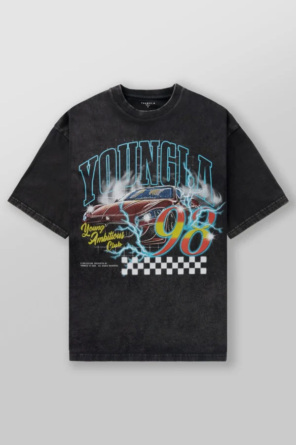 Youngla Shirts<4058-Inferno Tees