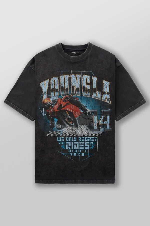 Youngla Shirts<4058-Inferno Tees