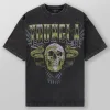 Youngla Shirts<4058-Inferno Tees