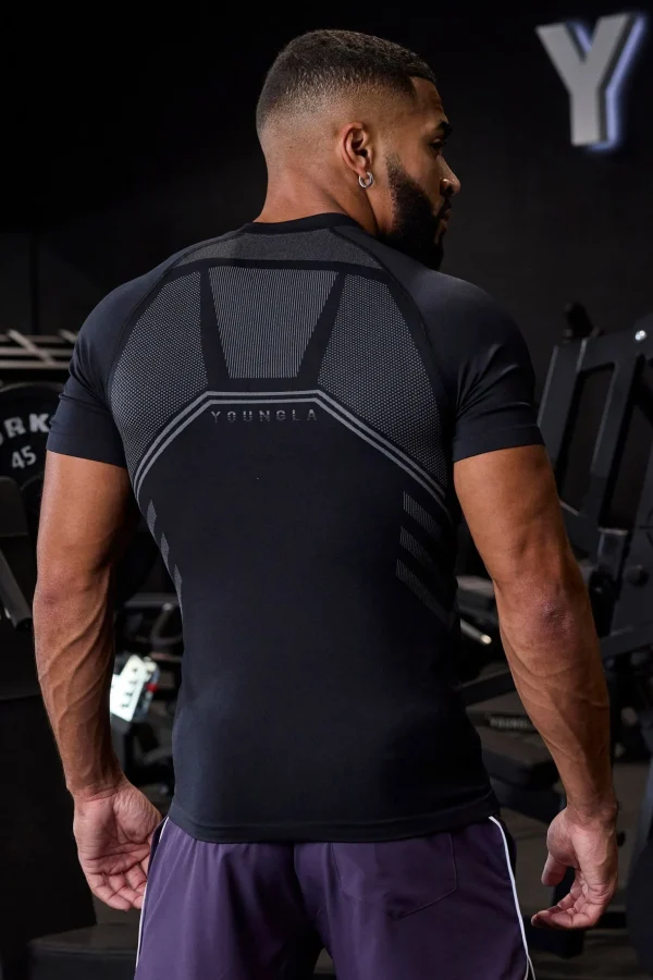 Youngla Shirts<425-Iron Compression Tees