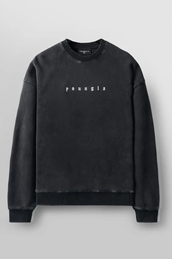 Youngla Outerwear<5099-Love Sets-Crewnecks