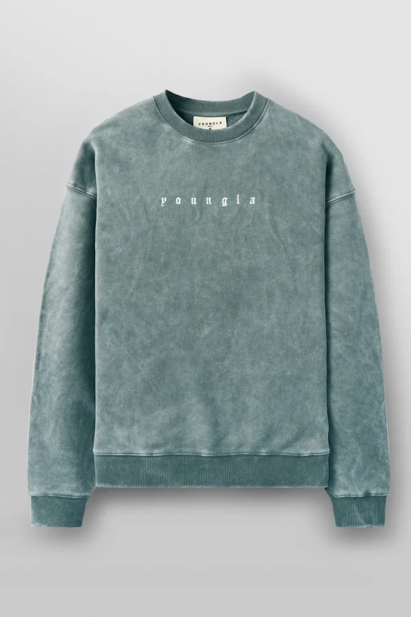 Youngla Outerwear<5099-Love Sets-Crewnecks