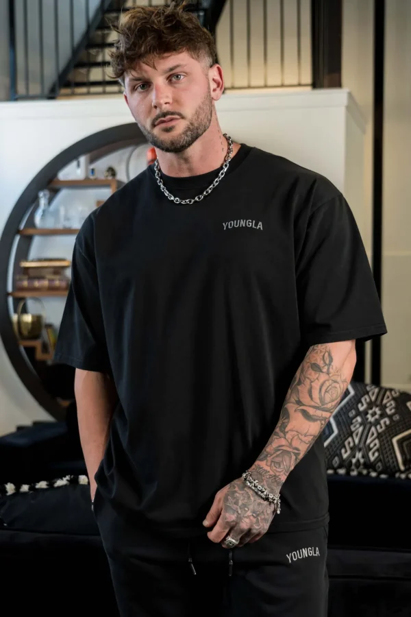 Youngla Shirts<4017-Minimal Tees