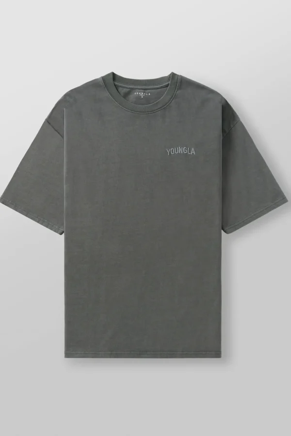 Youngla Shirts<4017-Minimal Tees