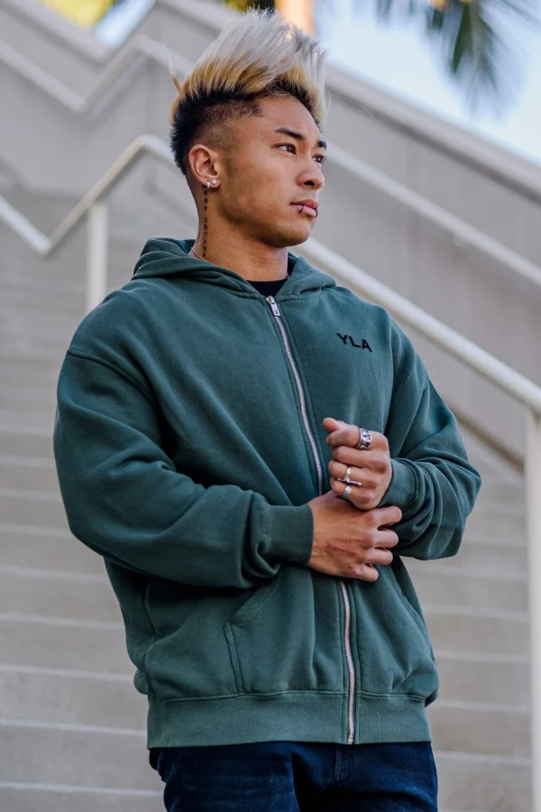 Youngla Outerwear<515 Monarch Zip-Up Hoodie