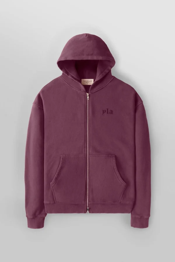 Youngla Outerwear<514-Monarch Zip-Up Hoodie 2.0