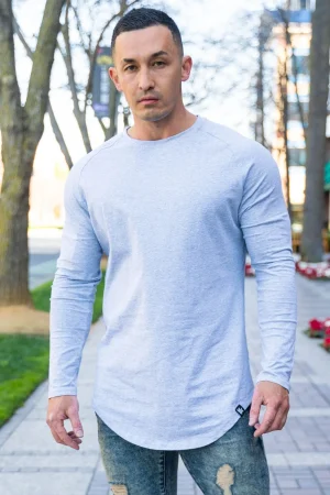 Youngla Shirts<410 Perfect Raglan Long Sleeve Shirts