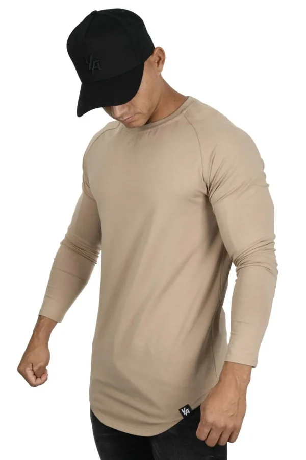 Youngla Shirts<410 Perfect Raglan Long Sleeve Shirts