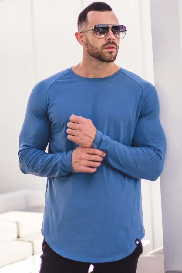 Youngla Shirts<410 Perfect Raglan Long Sleeve Shirts