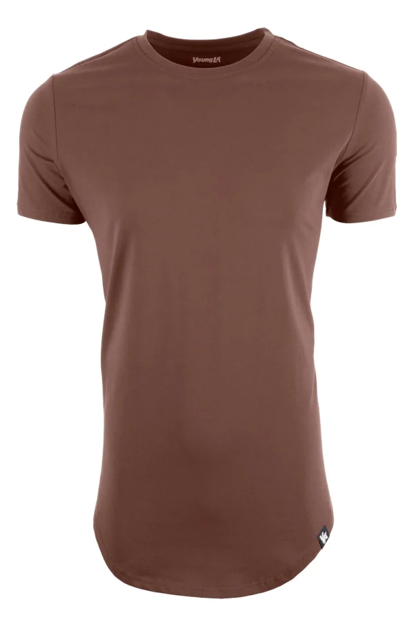 perfect_teescallop_botto_17.webp Youngla Shirts<402 Perfect Tee-Scallop Bottom