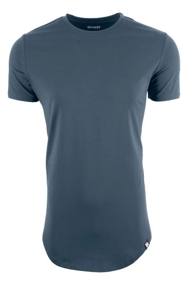 perfect_teescallop_botto_19.webp Youngla Shirts<402 Perfect Tee-Scallop Bottom