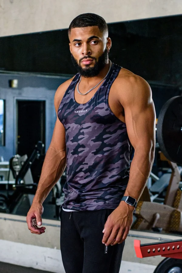 Youngla Tanks<305 Performance Line Tank Tops