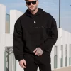 Youngla Outerwear<5105-Piping Collection-Hoodies