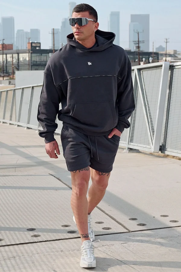 Youngla Outerwear<5105-Piping Collection-Hoodies