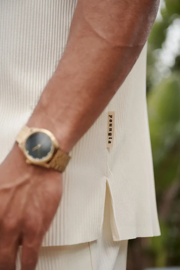 Youngla Shirts<448 Pleated Festival Shirts