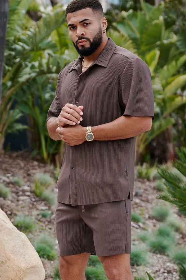 Youngla Shorts<148 Pleated Festival Shorts