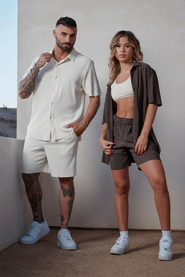 Youngla Shorts<148 Pleated Festival Shorts