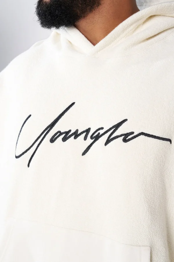 Youngla Outerwear<524-Reverse Terry Hoodies