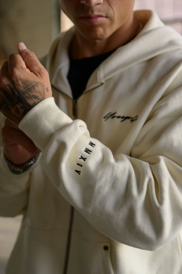 Youngla Outerwear<546 Rivet Zipup Hoodies