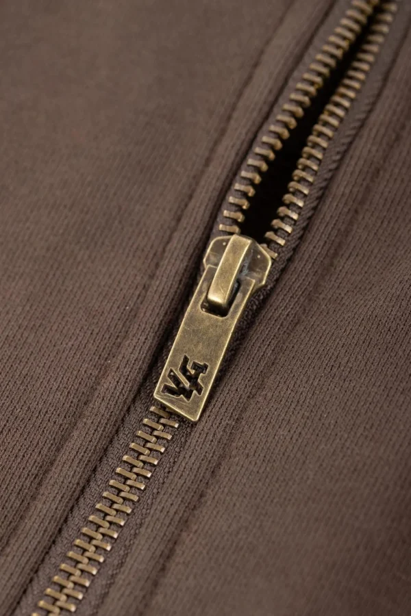 Youngla Outerwear<546 Rivet Zipup Hoodies