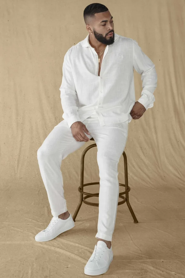 Youngla Pants & Jeans<621-Simply Linen Pants