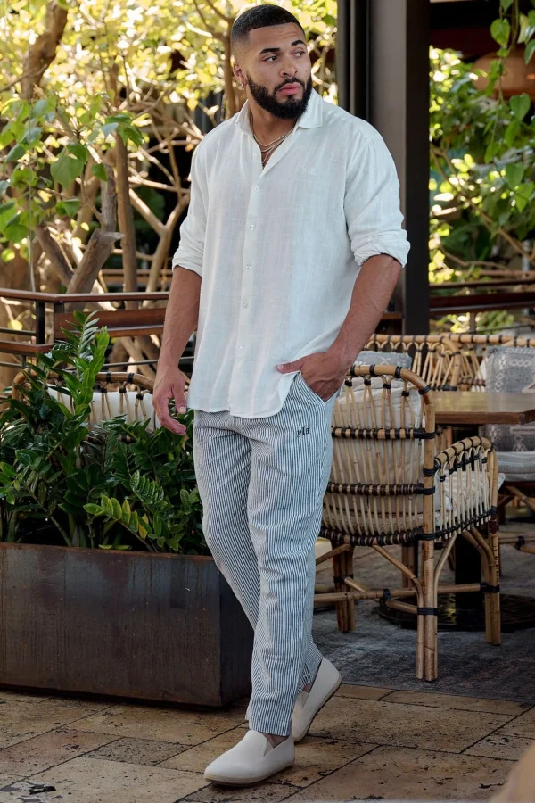 Youngla Pants & Jeans<621-Simply Linen Pants