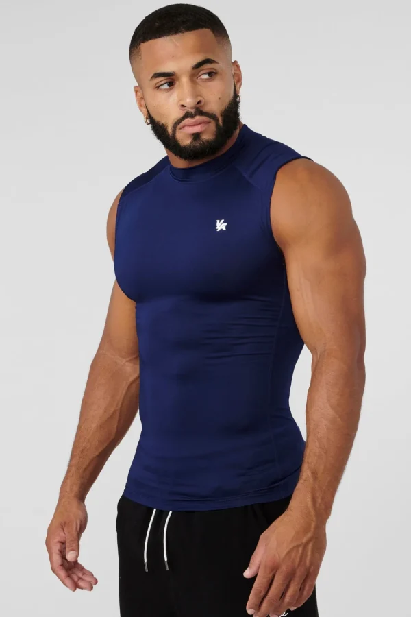 Youngla Tanks<315-Stealth Compression Cut-Offs