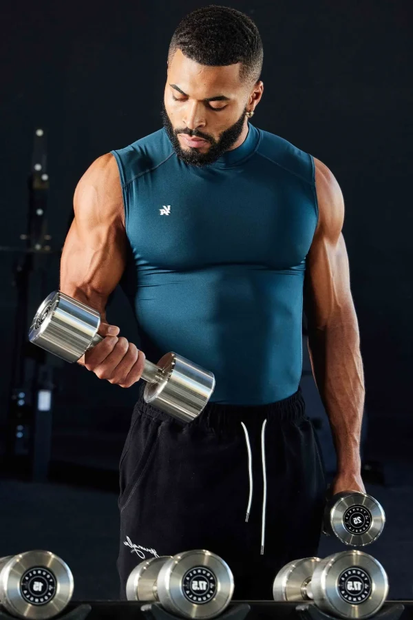 Youngla Tanks<315-Stealth Compression Cut-Offs