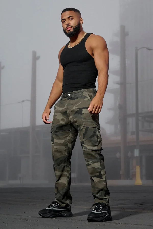 Youngla Pants & Jeans<616-Suburban Twill Cargos