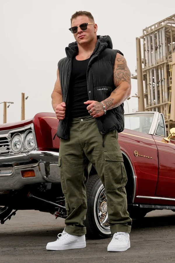 Youngla Pants & Jeans<616-Suburban Twill Cargos