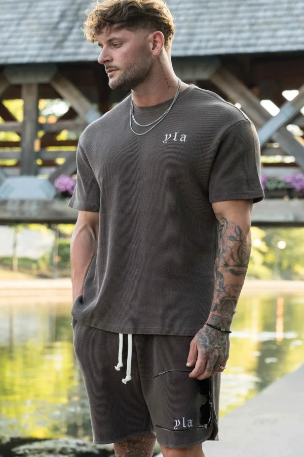 Youngla Shirts<427 Summer Waffle Tees