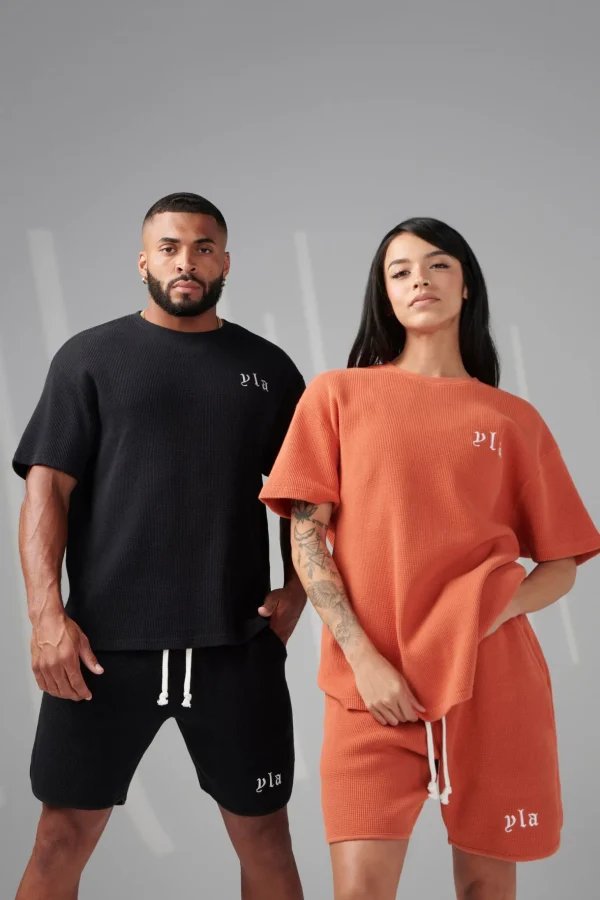 Youngla Shirts<427 Summer Waffle Tees