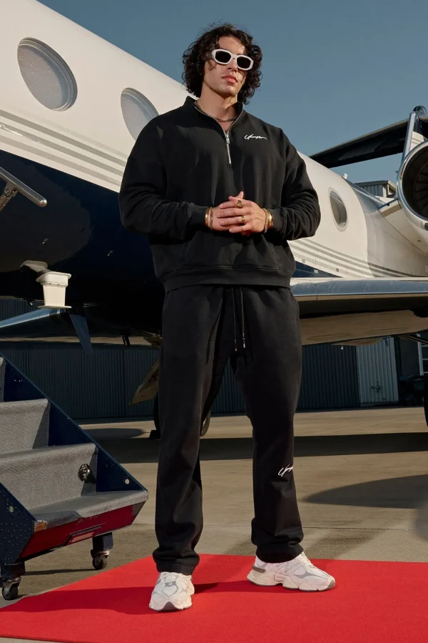 Youngla Outerwear<520-Sunday Quarter Zips