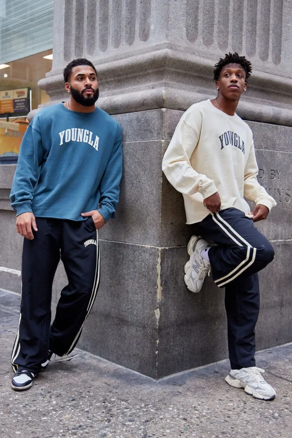 Youngla Shirts<826-Uni Crewneck