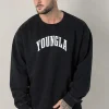 Youngla Shirts<826-Uni Crewneck